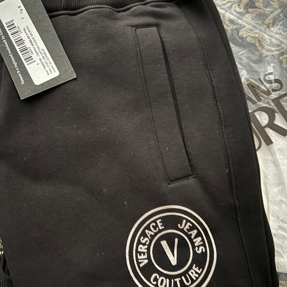 New Versace joggers size small